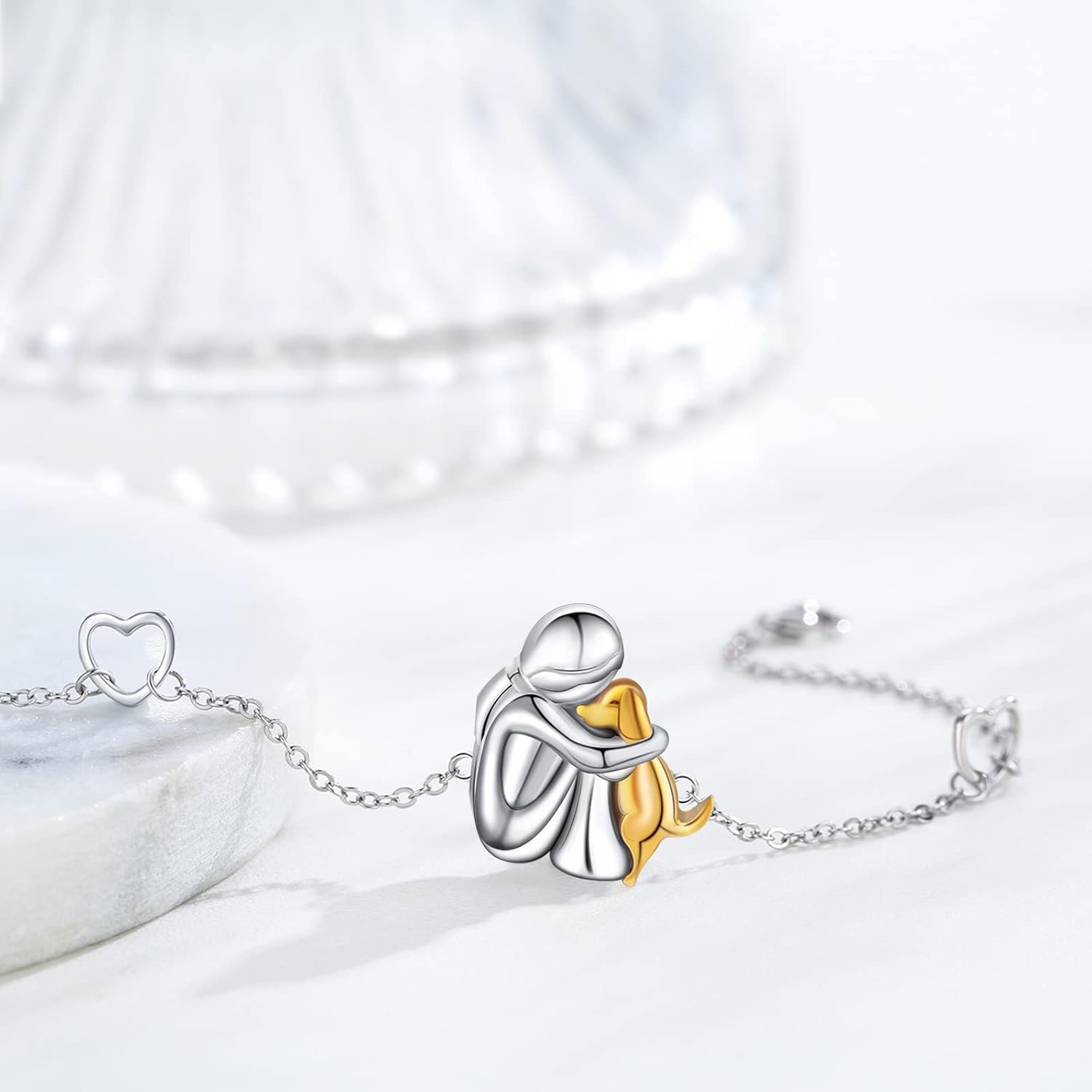 Lucky™ — Adjustable dog charm bracelet