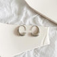 Luxurious Gold and Silver Earrings