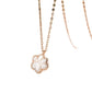 Maple™ — Sterling silver paw charm necklace