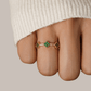Marisol - Clover - Shaped Crystal Ring