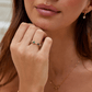 Marisol - Clover - Shaped Crystal Ring