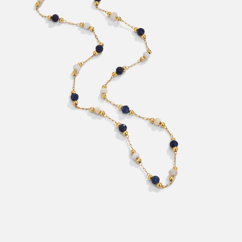 Midnight Glow Moonstone Necklace