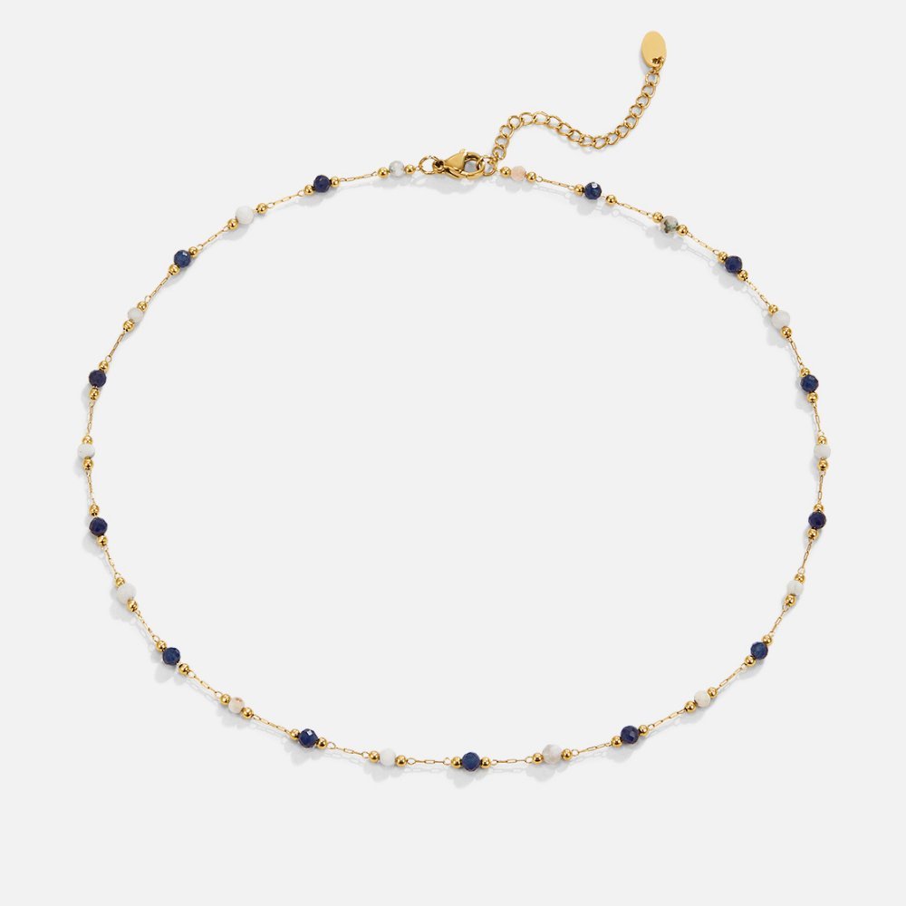 Midnight Glow Moonstone Necklace