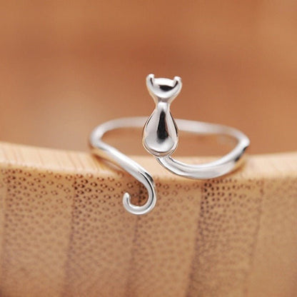 Mimi™ — Stainless steel adorable cat ring