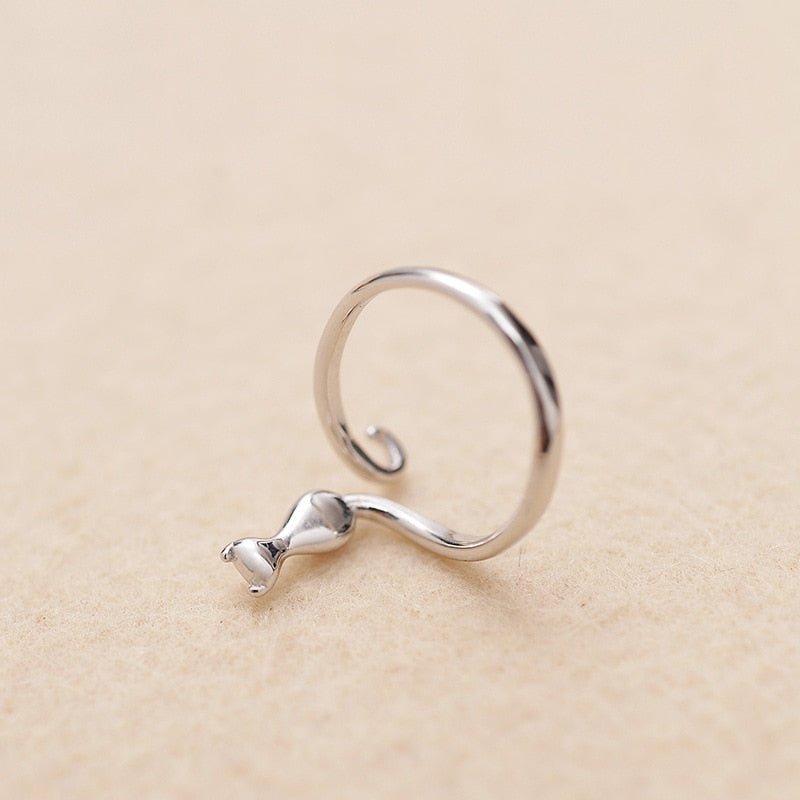 Mimi™ — Stainless steel adorable cat ring