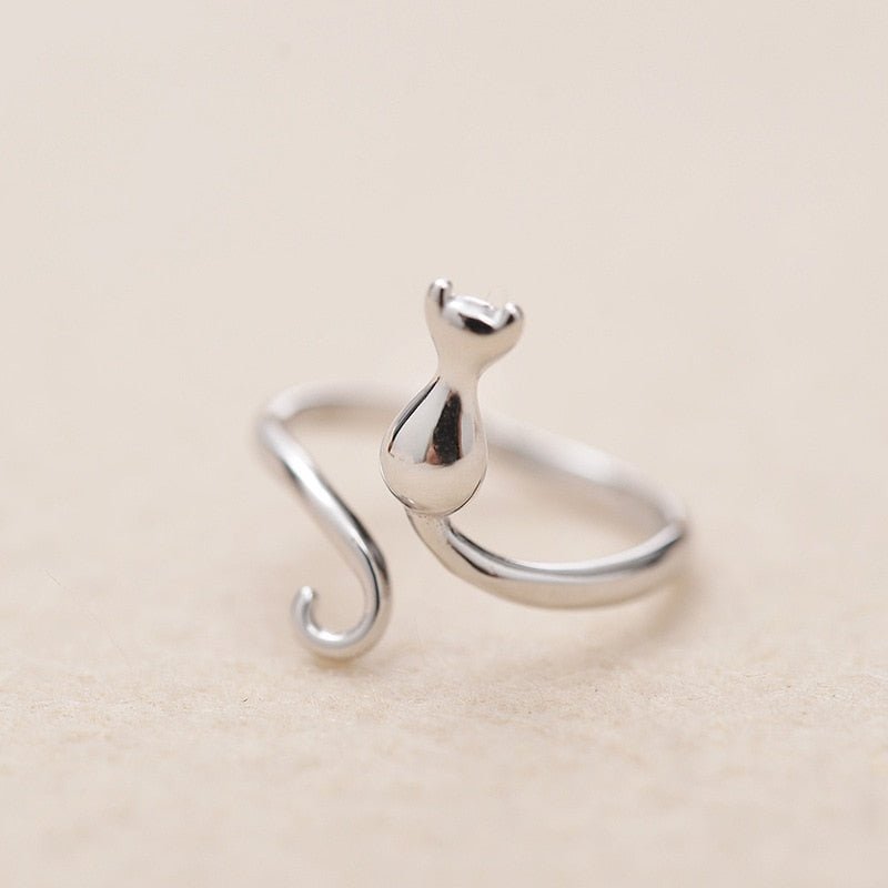 Mimi™ — Stainless steel adorable cat ring