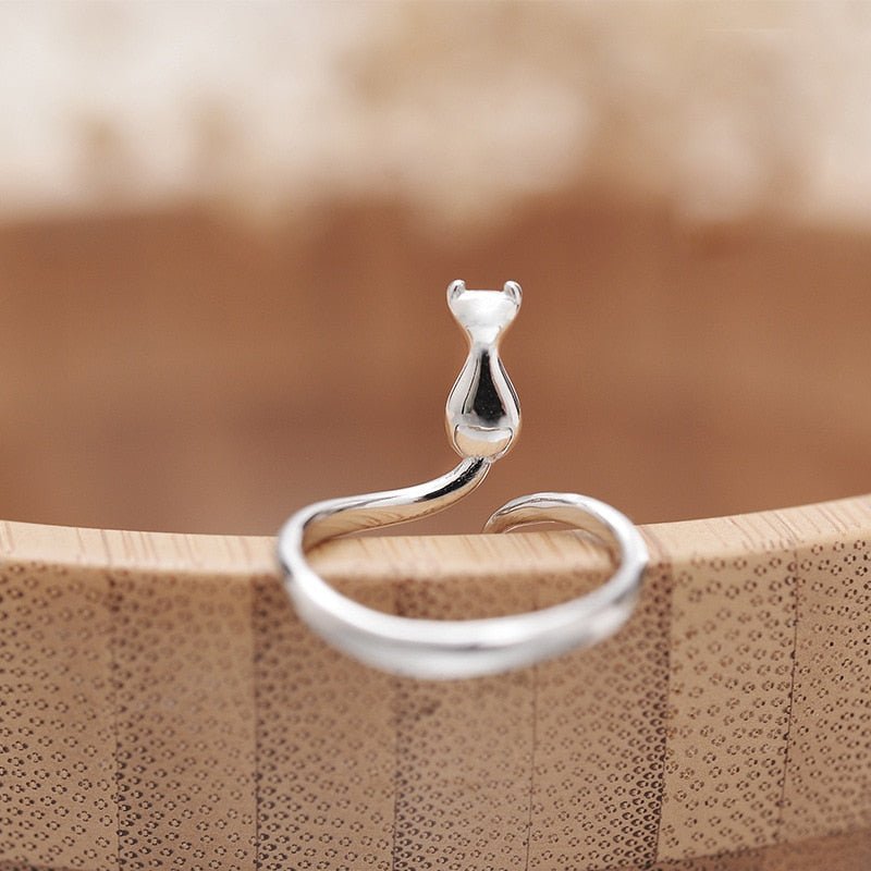Mimi™ — Stainless steel adorable cat ring