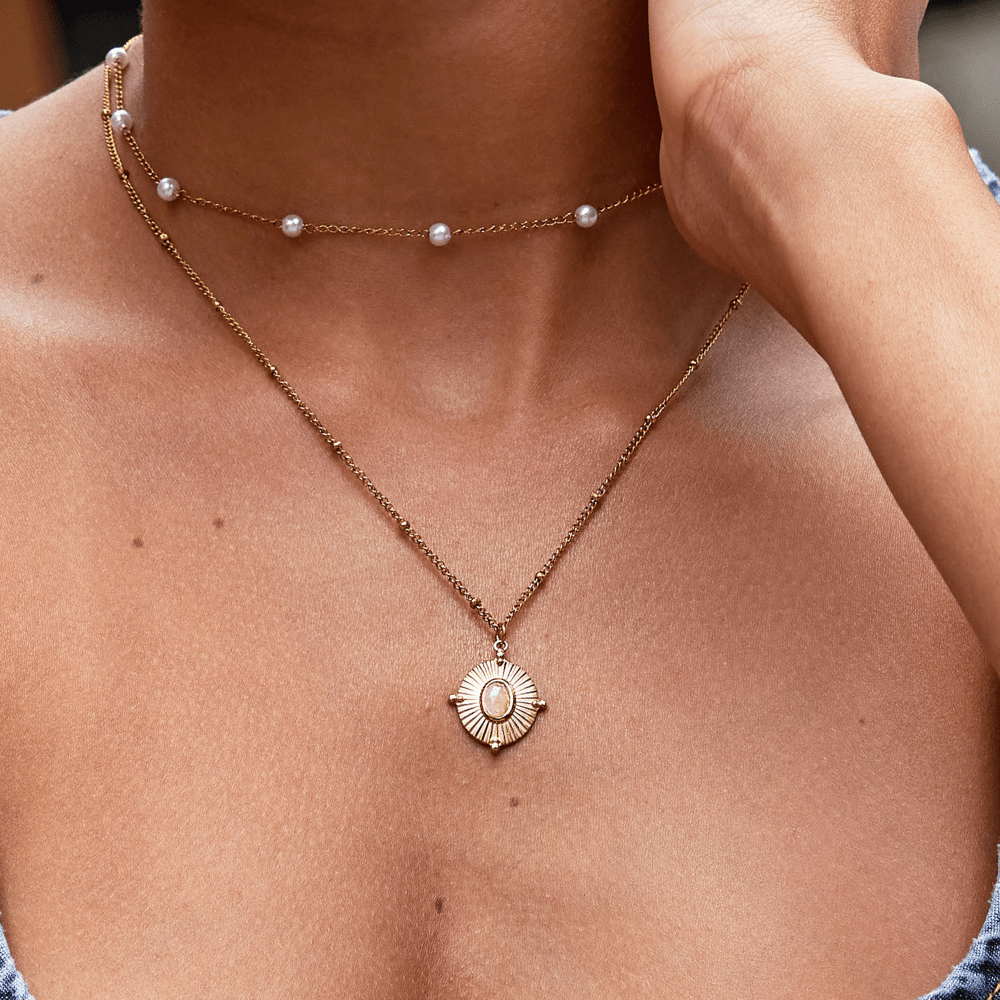 Monique Retro Stein Collar