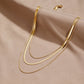 Multi - Layer Gold Necklace