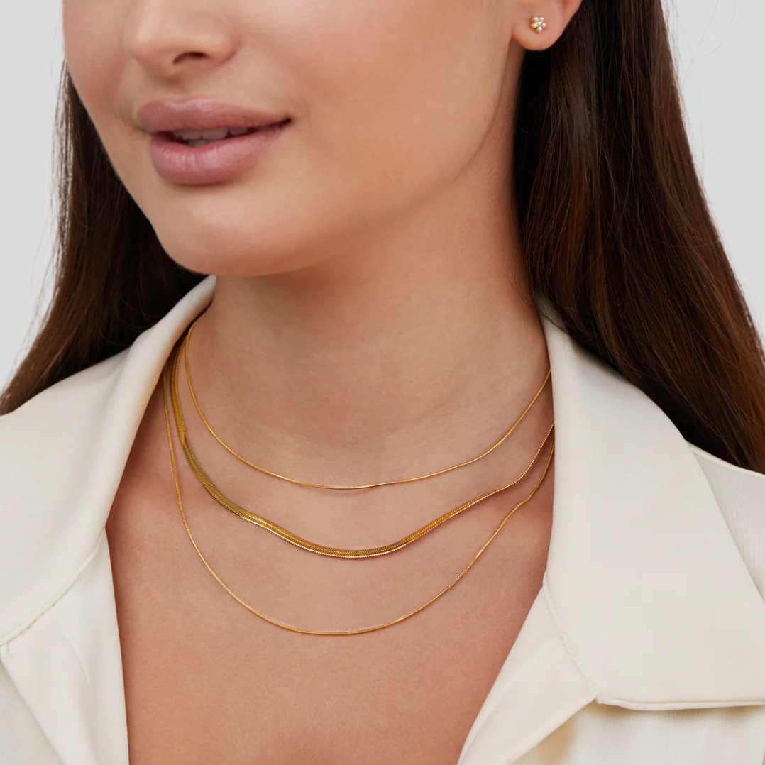 Multi - Layer Gold Necklace