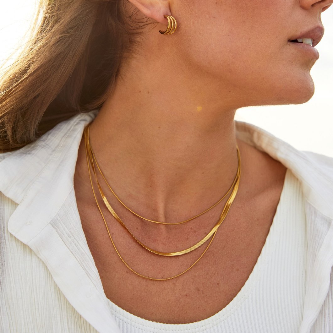 Multi - Layer Gold Necklace