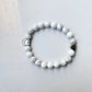Natural Gemstone Bracelet with Paw & Heart Charm – Handcrafted Design