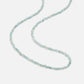 Necklace with Apatite and Pearl Accents