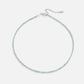 Necklace with Apatite and Pearl Accents