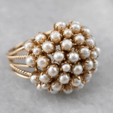 Nerea - Pearl - Embedded Ring