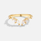 Noelia - Radiant Golden Crystal Wine Ring