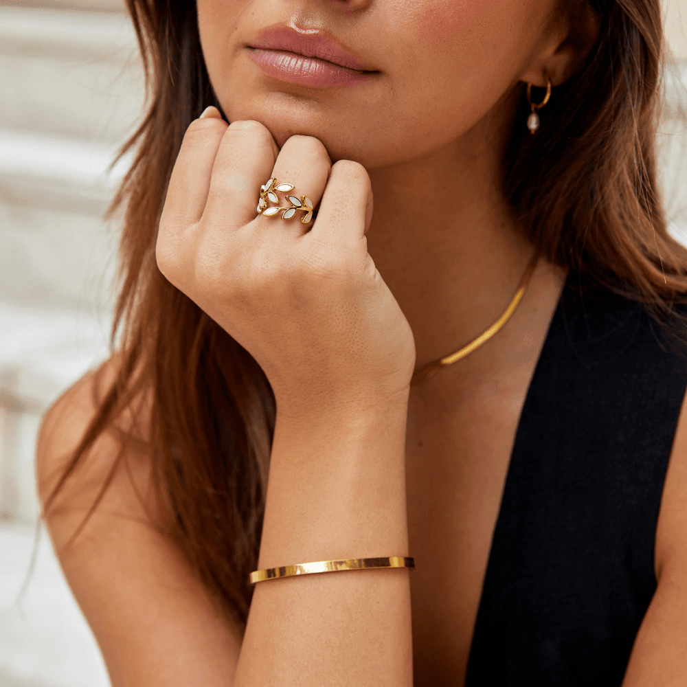 Radiant Leaf - Inspired Ring