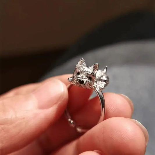 Retro - Style Adjustable Dog Ring