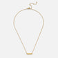 Rina Pendant Bar Necklace