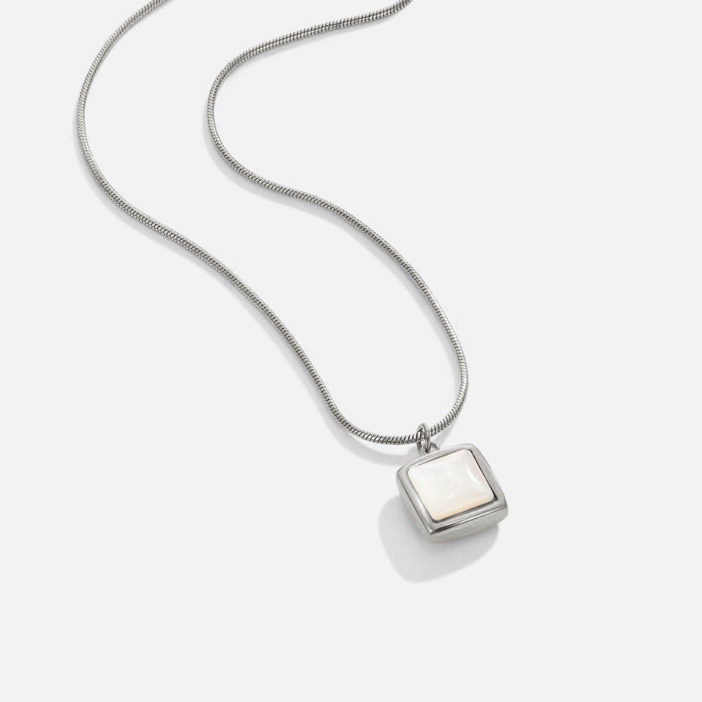 Riva Mondstein Pendant Necklace" Reimagined Title: "Riva Moonstone Pendant Necklace