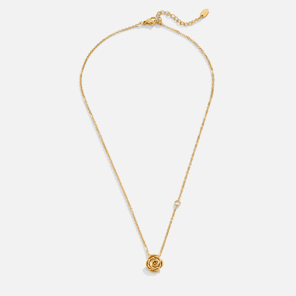 Rose Gold Pendant Necklace