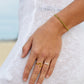 Silva - Ring Adorned with Freshwater Pearls