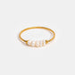 Silva - Ring Adorned with Freshwater Pearls