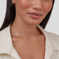 Silver Mila Twisted Chain Necklace
