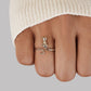 Silver Ring featuring Midnight Cat Design