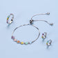 Sterling Silver Paw Print Bracelet – Adjustable Fit